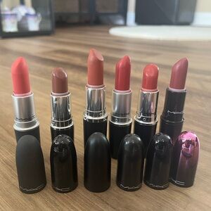 MAC Cosmetics Lipsticks - Pink and Nude Hues